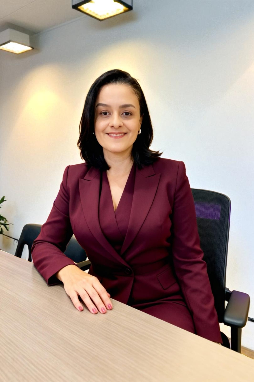 Foto da fundadora da Honoriel